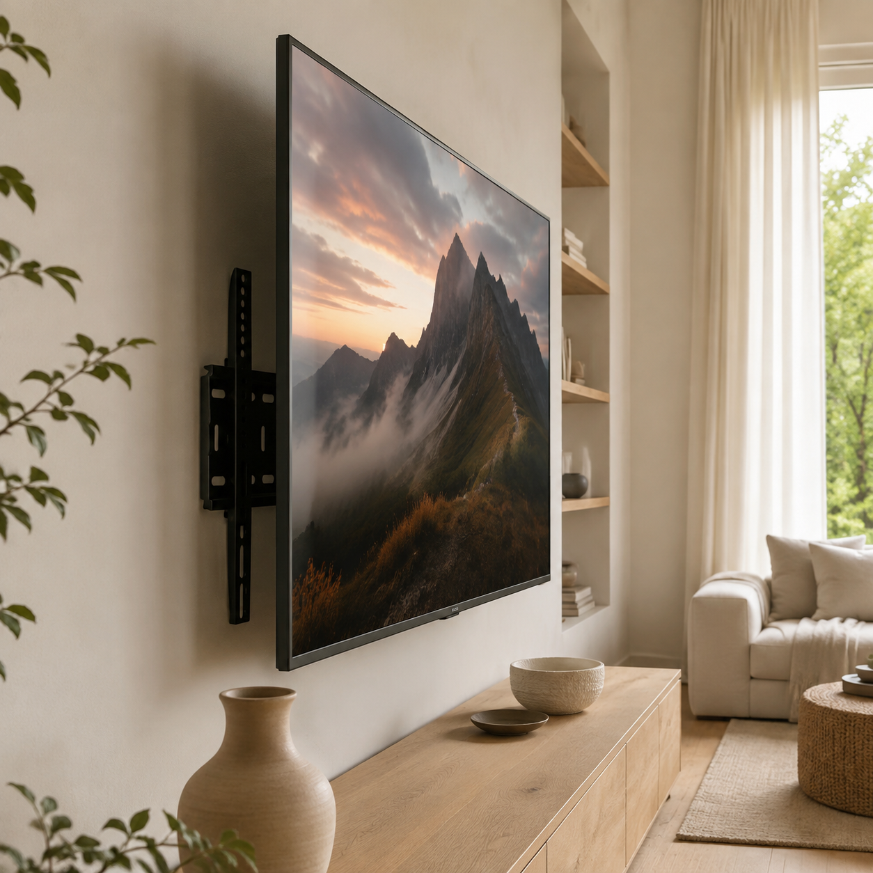 Support mural TV inclinable 26–65″ – 45 kg – Align 65