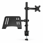 Support écran PC & ordinateur portable 13–27″ / jusqu’à 17″ – 8 kg max – Desk Duo