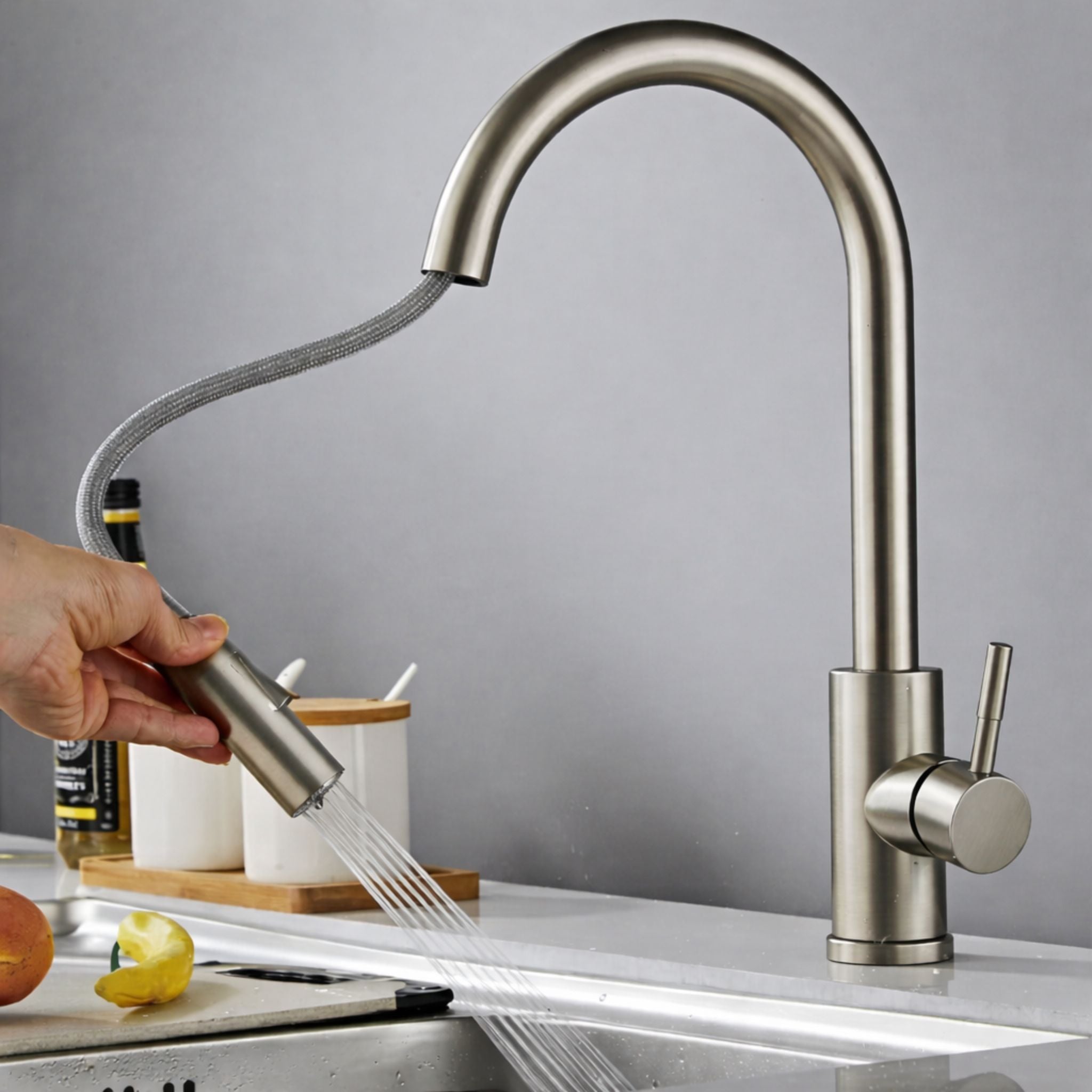 Robinet Mitigeur Cuisine Douchette — NORVIK Aqua