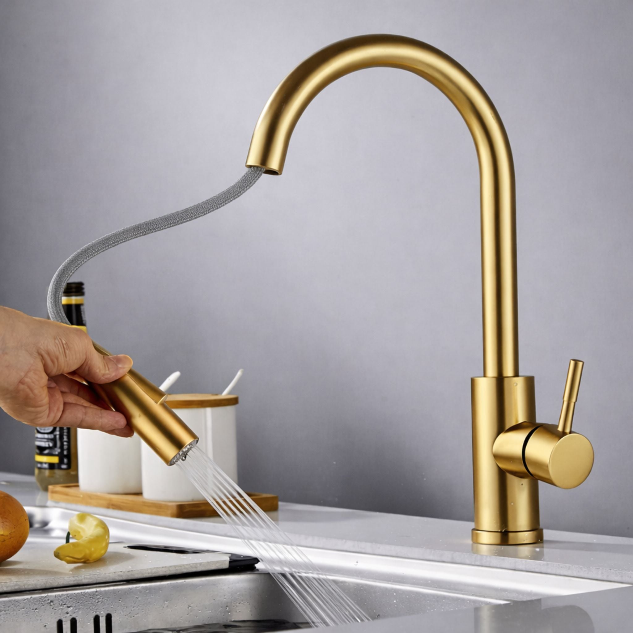 Robinet Mitigeur Cuisine Douchette — NORVIK Aqua