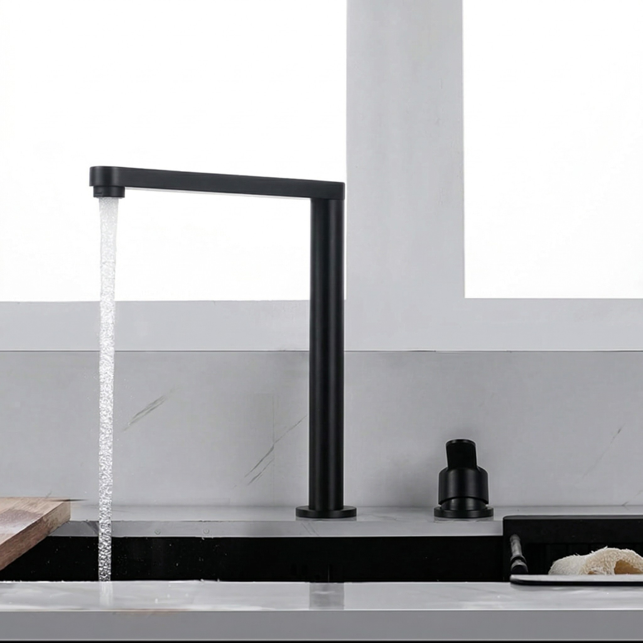 Robinet Mitigeur Cuisine Rabattable — NORVIK Pure