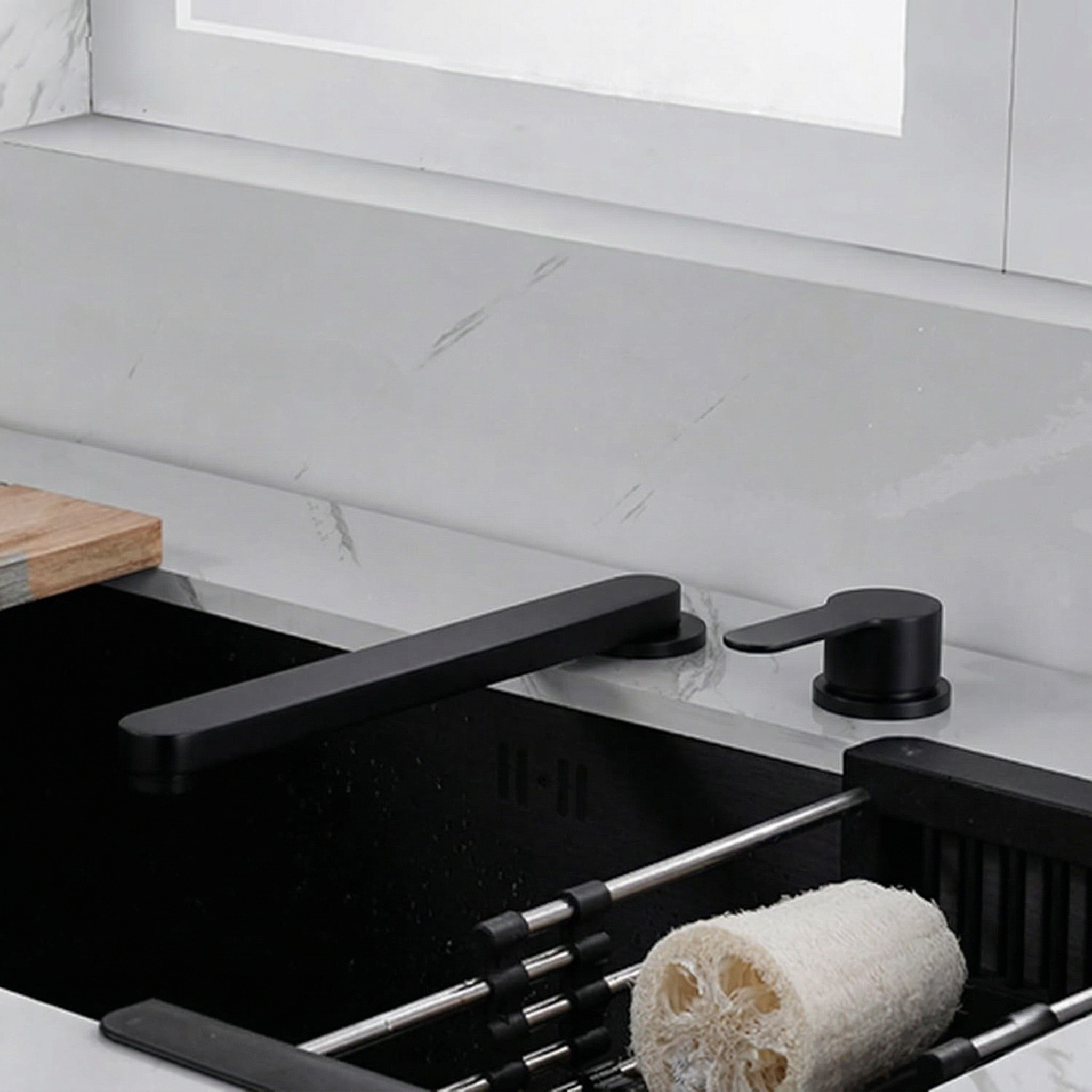 Robinet Mitigeur Cuisine Rabattable — NORVIK Pure