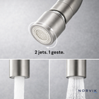 Robinet Mitigeur Cuisine Rabattable — NORVIK Open