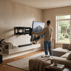 Support mural TV articulé 40–80" – 55 kg max – Motion L