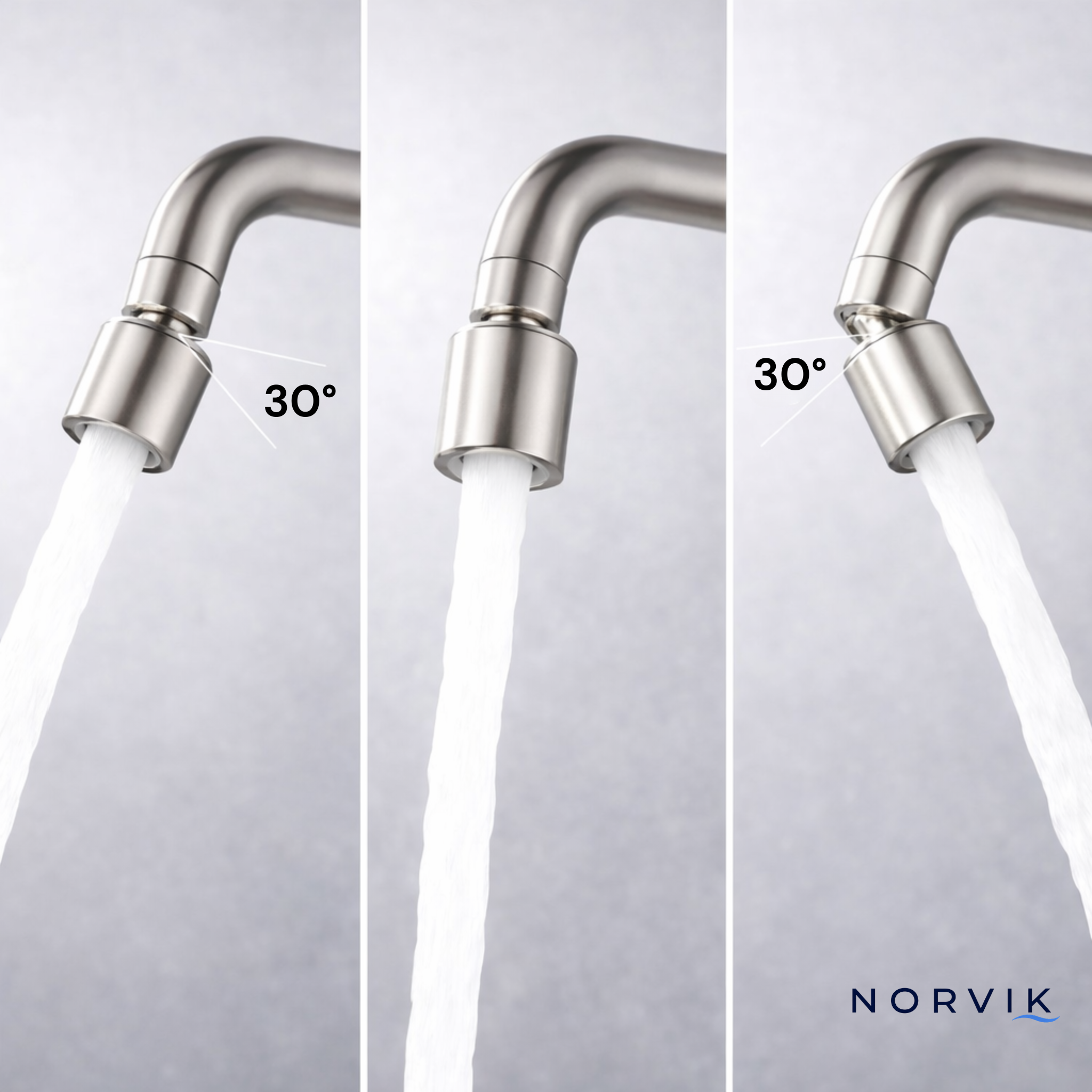 Robinet Mitigeur Cuisine Rabattable — NORVIK Open