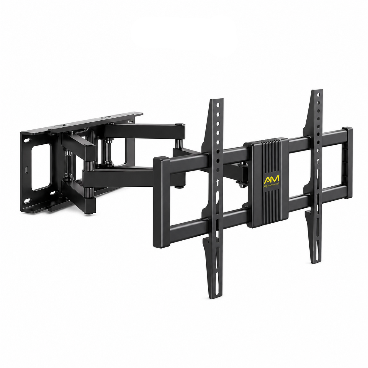 Support mural TV articulé renforcé 37–80″ – 45 kg – Titan 80