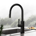 Robinet Mitigeur Cuisine Douchette — NORVIK Obsidian