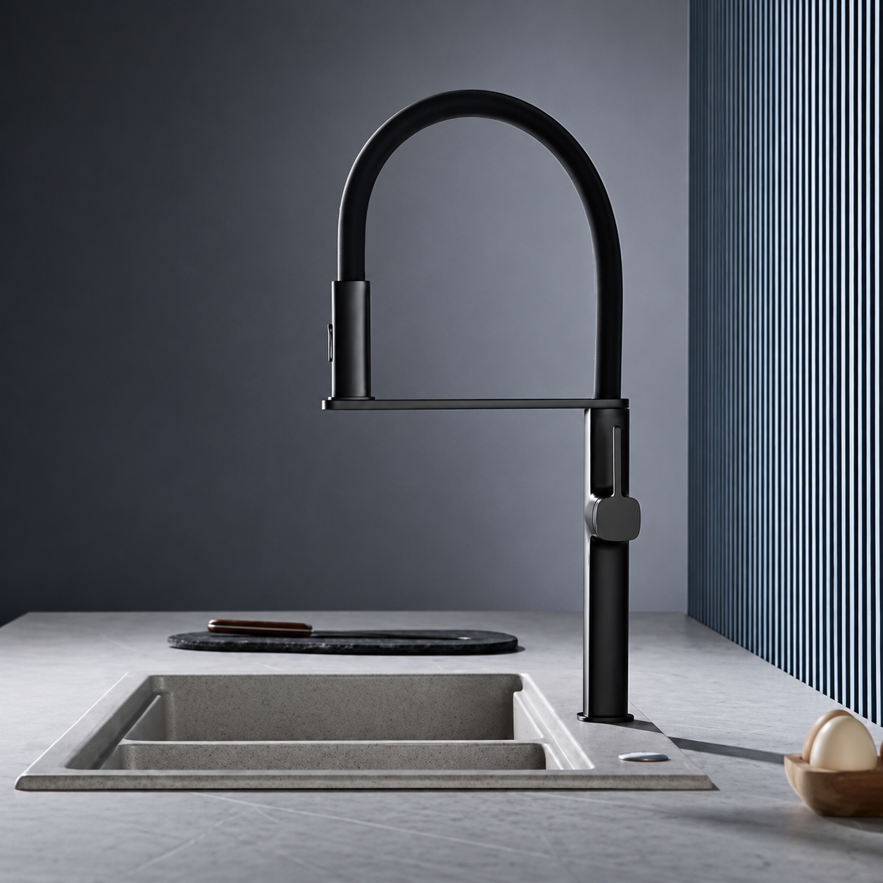 Robinet Mitigeur Cuisine Design - NORVIK Magneto