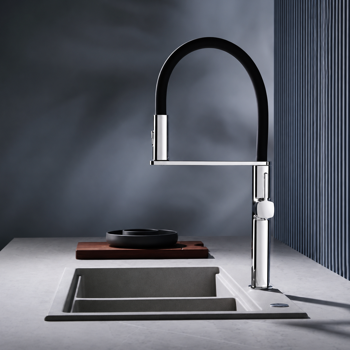 Robinet Mitigeur Cuisine Design - NORVIK Magneto