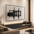 Support mural TV d'angle 32–65" – 50 kg max – Corner M