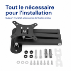 Support mural TV articulé 17–32″ – 30 kg max – Motion Mini