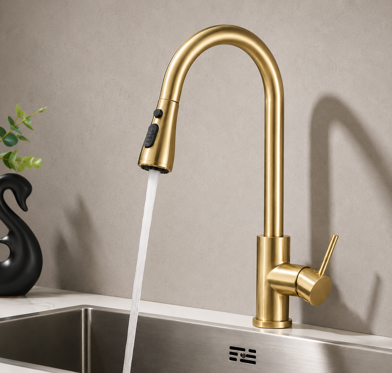 Robinet Mitigeur Cuisine Douchette - NORVIK Glide