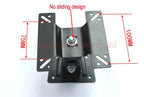 LCD-7R universal 10"24" 27"100x100 75x75 80x80 metal vesa mount arm rotate tiltable swivel LCD wall support holder