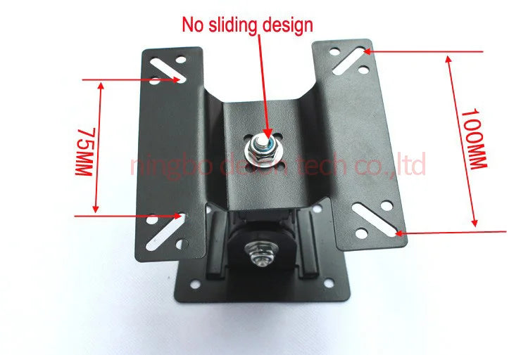 LCD-7R universal 10"24" 27"100x100 75x75 80x80 metal vesa mount arm rotate tiltable swivel LCD wall support holder