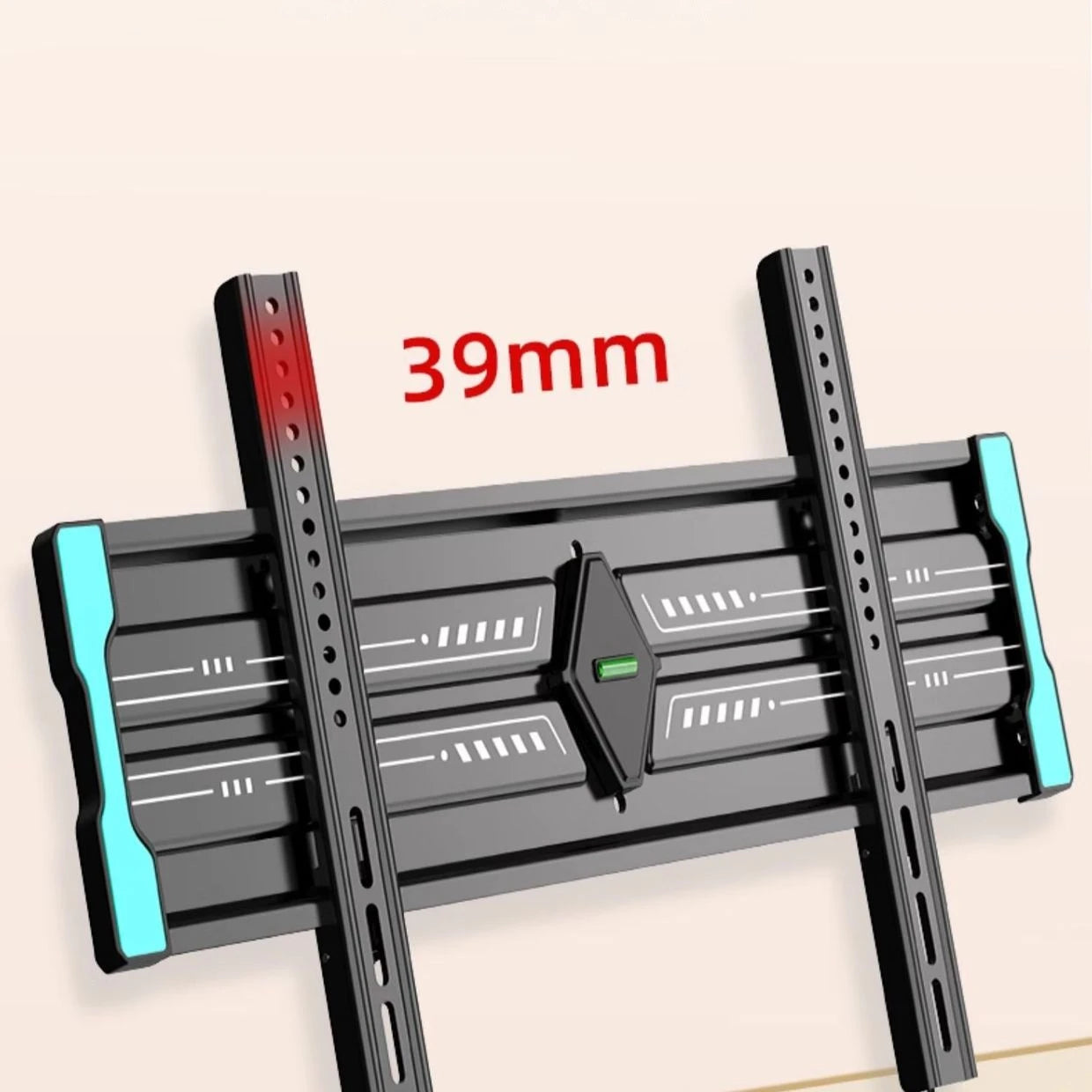 32-80 Inch Titled TV Wall Mount Bracket Tilt Ultra Slim TV Stand VESA Max 600 x 400mm Flat Screen LCD LED TV Bracket Load 80kg