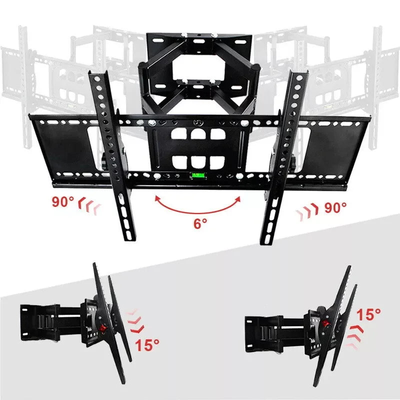 TV Wall Mount for 32-70 Inch Screen TV Adjustable TV Mount Bracket ,Floating TV Stand Swivel Tilt Horizontal TV Bracket