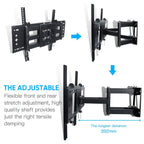 TV Wall Mount for 32-70 Inch Screen TV Adjustable TV Mount Bracket ,Floating TV Stand Swivel Tilt Horizontal TV Bracket