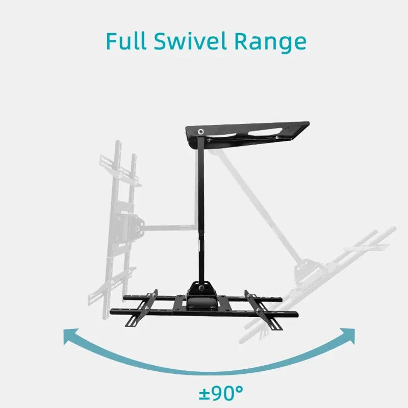 Long Arm TV Wall Mount for 32-70 Inch TV, with 31” Long Extension, Full Motion TV Mount Swivel & Tilt, Fit Max VESA 400x400mm
