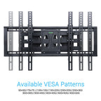 Full Motion Corner TV Wall Mount Bracket for 32-65 Inch LCD LED Plasma Flat Screens