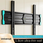 32-80 Inch Titled TV Wall Mount Bracket Tilt Ultra Slim TV Stand VESA Max 600 x 400mm Flat Screen LCD LED TV Bracket Load 80kg