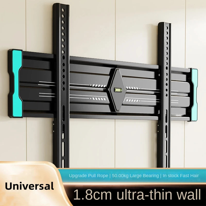 32-80 Inch Titled TV Wall Mount Bracket Tilt Ultra Slim TV Stand VESA Max 600 x 400mm Flat Screen LCD LED TV Bracket Load 80kg