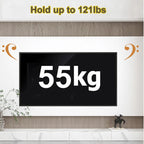 BEISHI TV Wall Mount Bracket for 40-80 Inch LED, LCD, OLED Flat Curved TVs TV Mount with Dual Swivel Arm Extend Tilting Rotation
