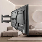 Swivel Articulating Tilt TV Wall Mount for 32-55 Inch TVs Wall Mount Bracket VESA 400x400mm Up to 44 LBS，Full Motion TV Mount