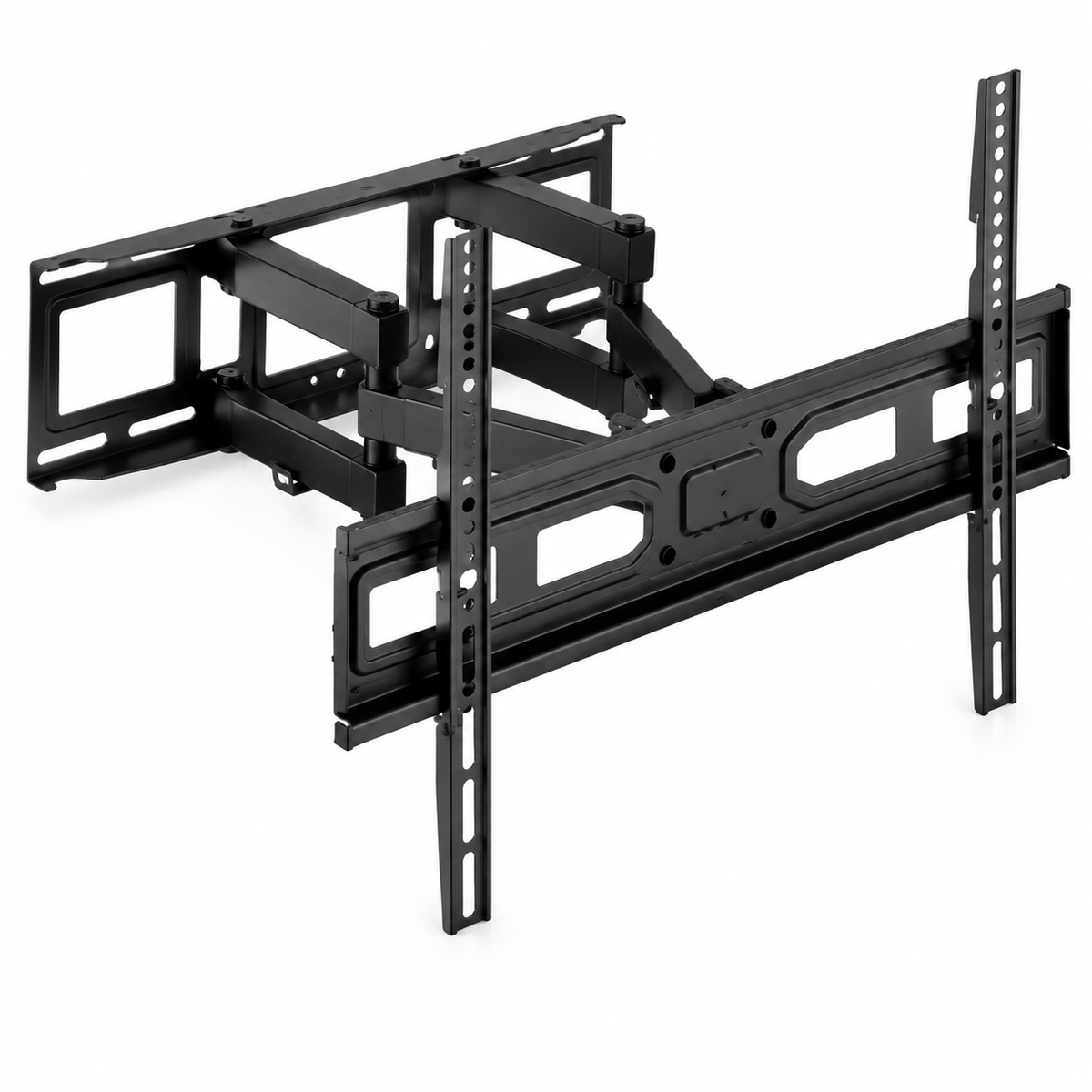 Support mural TV articulé double bras 37–80″ – 35 kg max – Fortis 80