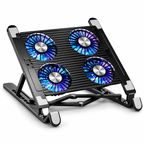 Support ventilé pour ordinateur portable 13 à 17,3 pouces avec 4 ventilateurs | Norden CoolStand 4