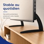 Patins protecteurs du support TV sur pied de table Stand S