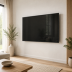 Mise en situation du support mural TV fixe Slim 80